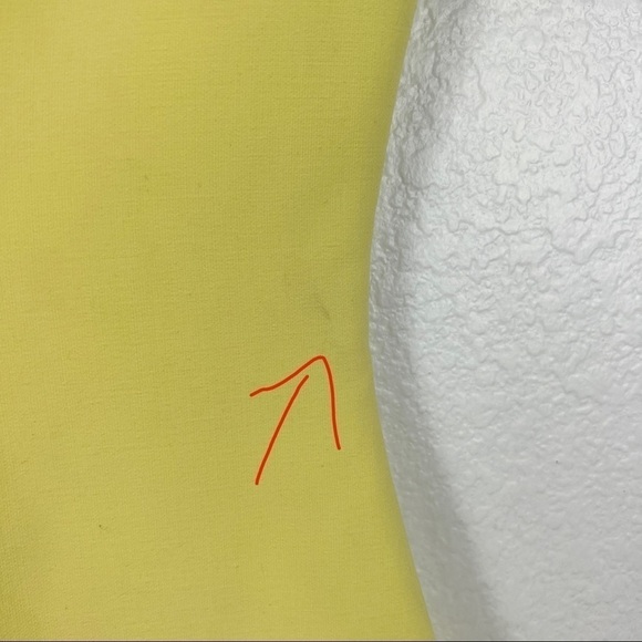 Likely Manhattan Bodycon Mini Dress Bright Yellow size 0 - Picture 5 of 7